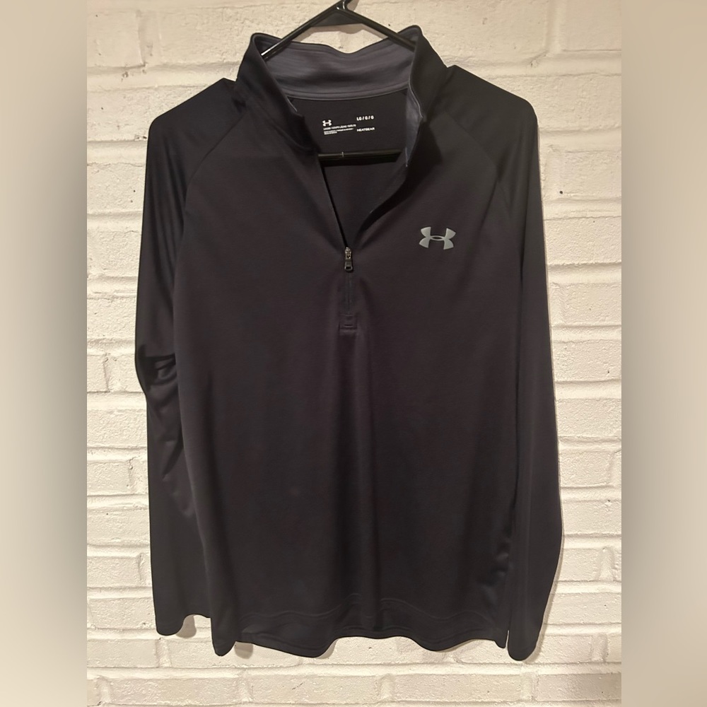 Men’s Under Armor Heatgear Quarter Zip  Large